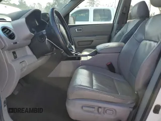 2012 Honda Pilot EX-L with VIN 5FNYF3H55CB033259, listed as a Copart auction lot 45367335 with 207,841 mi miles and Salvage Title. Bid and sale history available at DreamBid. Image 7.