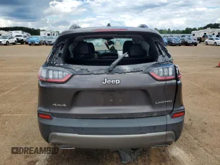 2022 Jeep Cherokee Limited with VIN 1C4PJMDX9ND520854, listed as a Copart auction lot 56255225 with 50,644 mi miles and Salvage title. Bid and sale history available at DreamBid. Image 6.