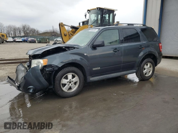 2008 Ford Escape XLT with VIN 1FMCU93148KA56318, listed as a Copart auction lot 50902035 with 147,528 mi miles and Salvage Title. Bid and sale history available at carsss.com. Image 1.