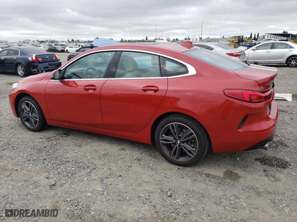 2021 BMW 2 Series 228i with VIN WBA53AK08M7H78589, listed as a Copart auction lot 51866135 with 8,191 mi miles and Salvage Title. Bid and sale history available at carsss.com. Image 2.
