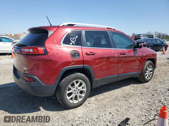 2017 Jeep Cherokee Latitude with VIN 1C4PJMCB3HW587884, listed as a Copart auction lot 52909405 with 155,881 mi miles and Salvage Title. Bid and sale history available at carsss.com. Image 3.