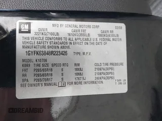 2008 Cadillac Escalade z VIN 1GYFK63848R223426, wystawiony jako IAAI lot #41981521 z przebiegiem 136 773 mil mil oraz . Historia ofert i sprzedaży dostępna na DreamBid. Obrazek 9.