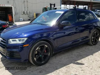 2019 Audi SQ5 Premium Plus with VIN WA1B4BFY6K2089998, listed as a Copart auction lot 60262294 with 75,022 mi miles and Salvage Title. Bid and sale history available at DreamBid. Image 1.