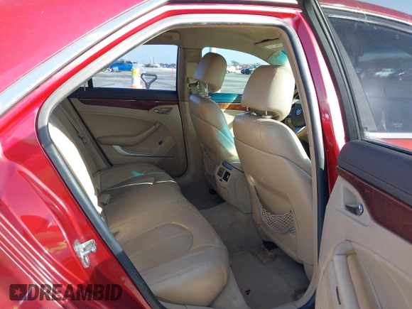 2008 Cadillac CTS RWD w/1SB with VIN 1G6DR57V980186691, listed as a IAAI auction lot 41723161 with 193,476 mi miles. Bid and sale history available at carsss.com. Image 8.