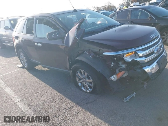 2011 Ford Edge SEL with VIN 2FMDK3JC7BBA71098, listed as a IAAI auction lot 41937556 with 152,792 mi miles. Bid and sale history available at carsss.com. Image 1.