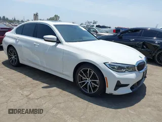 2021 BMW 3 Series 330i with VIN WBA5R1C03MFK81966, listed as a IAAI auction lot 42483816 with 50,176 mi miles and . Bid and sale history available at DreamBid. Image 1.