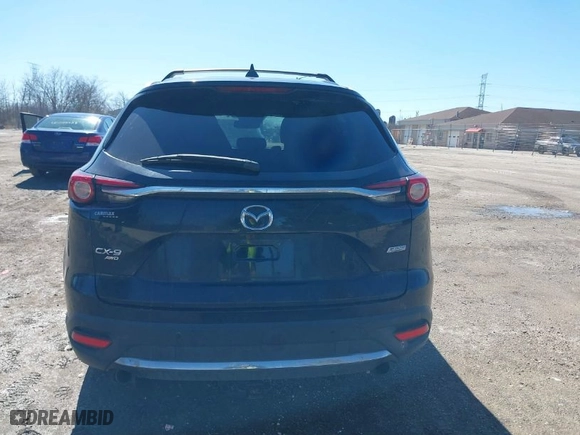 2017 Mazda CX-9 Signature with VIN JM3TCBEY3H0135815, listed as a IAAI auction lot 41721675 with 91,578 mi miles. Bid and sale history available at carsss.com. Image 16.