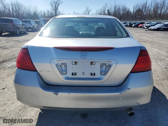 2006 Honda Accord Sdn LX with VIN 1HGCM56446A134572, listed as a Copart auction lot 53642415 with 162,761 mi miles and Salvage Title. Bid and sale history available at carsss.com. Image 6.