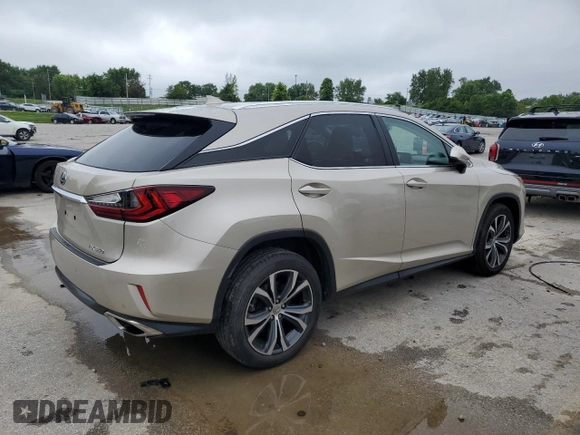 2017 Lexus RX 350 with VIN 2T2BZMCAXHC088983, listed as a Copart auction lot 59701005 with 128,421 mi miles and Clean title. Bid and sale history available at DreamBid. Image 3.