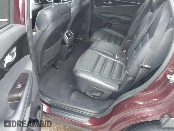 2018 Kia Sorento EX with VIN 5XYPHDA52JG363646, listed as a IAAI auction lot 41521063 with 166,449 mi miles and . Bid and sale history available at carsss.com. Image 8.