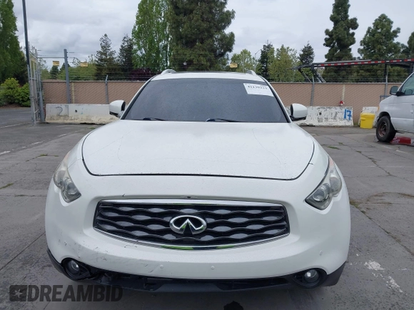 2012 Infiniti FX with VIN JN8AS1MUXCM122268, listed as a IAAI auction lot 42139233 with 158,338 mi miles. Bid and sale history available at carsss.com. Image 12.