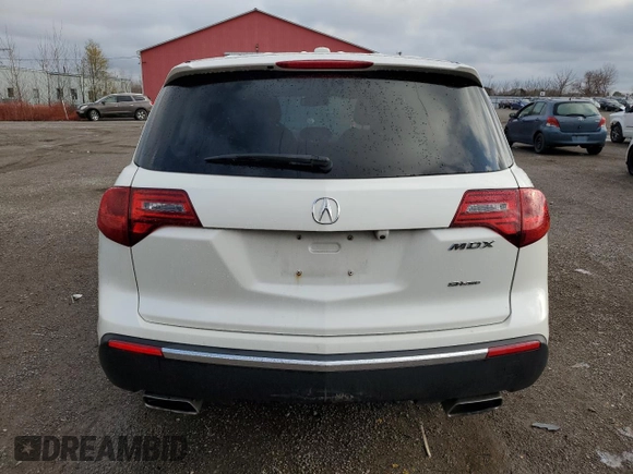 2013 Acura MDX Advance Pkg with VIN 2HNYD2H61DH001407, listed as a Copart auction lot 81620824 with 0 mi miles and Salvage Title. Bid and sale history available at carsss.com. Image 6.