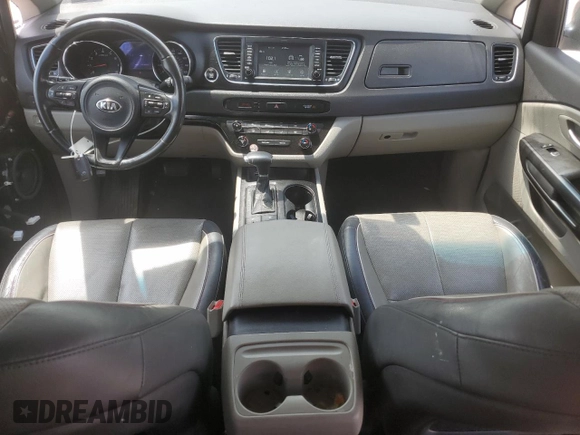 2017 Kia Sedona LX with VIN KNDMB5C17H6271336, listed as a Copart auction lot 53650475 with 123,007 mi miles and Salvage Title. Bid and sale history available at DreamBid. Image 8.