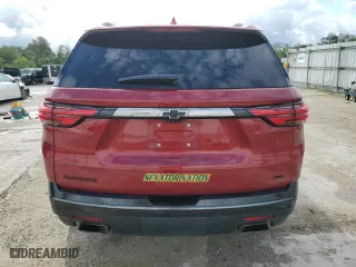 2022 Chevrolet Traverse Premier with VIN 1GNEVKKW4NJ127170, listed as a Copart auction lot 72755974 with 52,949 mi miles and Salvage Title. Bid and sale history available at carsss.com. Image 6.