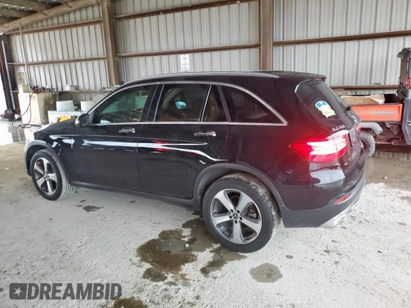 2019 Mercedes-Benz GLC 300 with VIN WDC0G4JB2KF587198, listed as a Copart auction lot 60434795 with 74,546 mi miles and Salvage title. Bid and sale history available at DreamBid. Image 2.