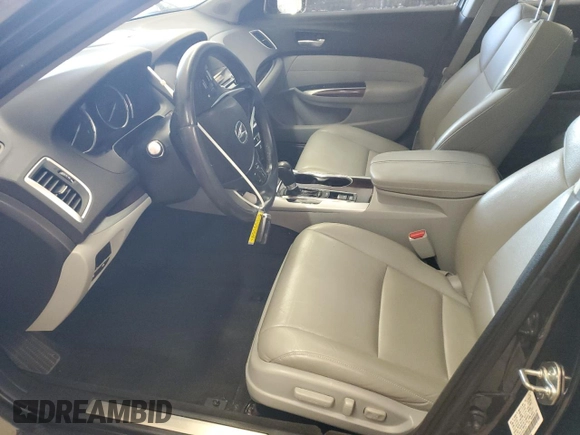 2015 Acura TLX with VIN 19UUB1F39FA010534, listed as a Copart auction lot 86807704 with 132,376 mi miles and Salvage title. Bid and sale history available at DreamBid. Image 7.