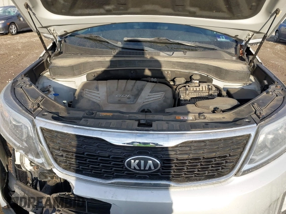 2015 Kia Sorento LX with VIN 5XYKT4A7XFG620814, listed as a IAAI auction lot 41454361 with 155,422 mi miles. Bid and sale history available at carsss.com. Image 10.