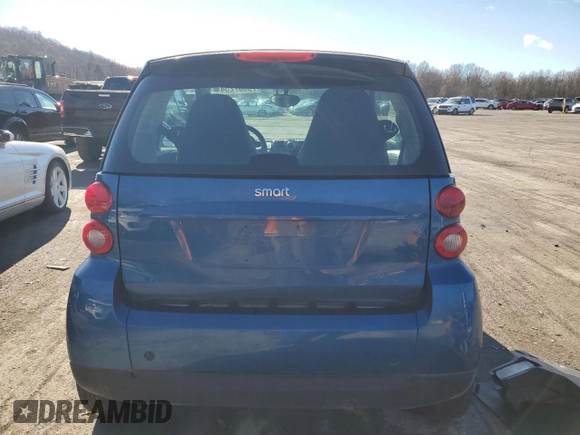 2008 Smart fortwo Pure with VIN WMEEJ31XX8K153597, listed as a Copart auction lot 79967254 with 121,897 mi miles and Clean title. Bid and sale history available at DreamBid. Image 10.