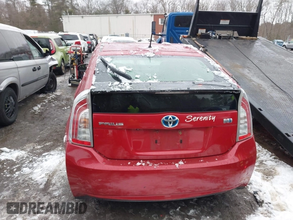 2015 Toyota Prius Four with VIN JTDKN3DU8F0459889, listed as a IAAI auction lot 41532104 with 293,249 mi miles and . Bid and sale history available at DreamBid. Image 16.