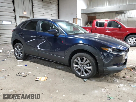 2024 Mazda CX-30 S Preferred with VIN 3MVDMBCM5RM644182, listed as a Copart auction lot 52551265 with 8,671 mi miles and Salvage Title. Bid and sale history available at DreamBid. Image 4.