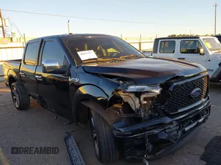 2019 Ford F-150 XL with VIN 1FTEW1CP7KKE76031, listed as a IAAI auction lot 40913377 with 56,578 mi miles and . Bid and sale history available at carsss.com. Image 1.