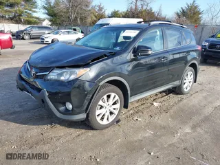2014 Toyota RAV4 Limited with VIN 2T3DFREVXEW135188, listed as a IAAI auction lot 41545396 with 178,234 mi miles. Bid and sale history available at carsss.com. Image 2.