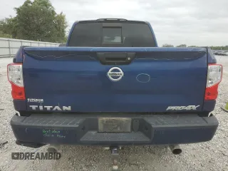 2017 Nissan Titan Pro-4X with VIN 1N6AA1E53HN570548, listed as a Copart auction lot 71663224 with 128,024 mi miles and Salvage title. Bid and sale history available at DreamBid. Image 6.