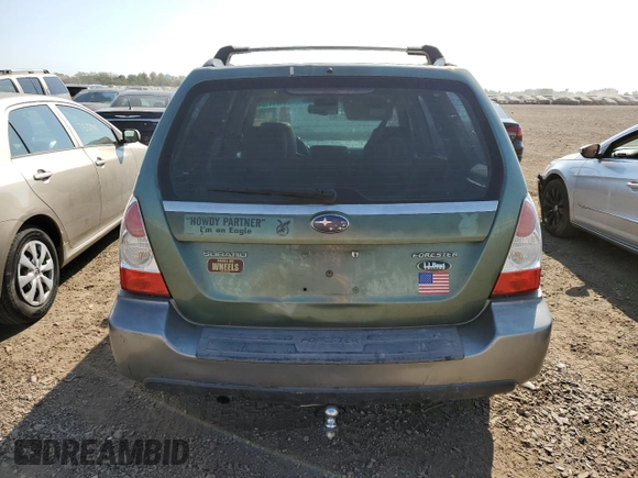 2007 Subaru Forester X L.L. Bean Ed with VIN JF1SG67607H706176, listed as a Copart auction lot 71744124 with 215,500 mi miles and Salvage Title. Bid and sale history available at carsss.com. Image 6.