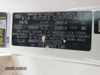 2018 Kia Forte LX with VIN KNAFK5A89J5774125, listed as a Copart auction lot 84541604 with 175,097 mi miles and Clean Title. Bid and sale history available at DreamBid. Image 12.