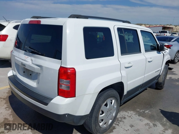 2012 Jeep Patriot Sport with VIN 1C4NJPBAXCD542365, listed as a IAAI auction lot 41666482 with 170,010 mi miles and . Bid and sale history available at DreamBid. Image 4.