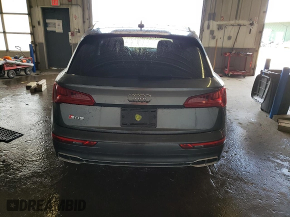 2018 Audi SQ5 with VIN WA1C4BFY1J2170958, listed as a Copart auction lot 62245183 with 46,339 mi miles and . Bid and sale history available at DreamBid. Image 6.