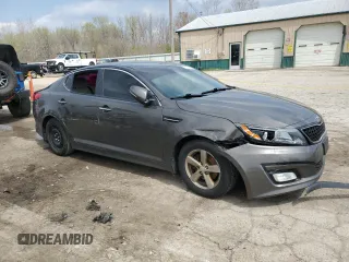 2015 Kia Optima LX with VIN 5XXGM4A74FG377802, listed as a Copart auction lot 51774195 with 176,105 mi miles and Salvage title. Bid and sale history available at DreamBid. Image 4.