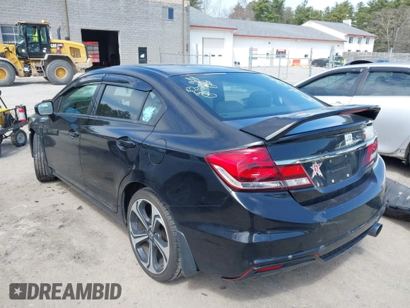 2015 Honda Civic Sedan Si with VIN 2HGFB6E5XFH701937, listed as a IAAI auction lot 42002072 with 106,950 mi miles. Bid and sale history available at carsss.com. Image 15.