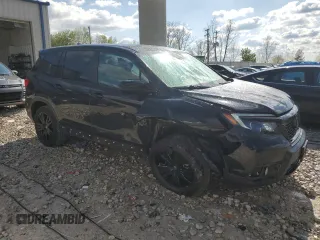 2021 Honda Passport Sport с VIN 5FNYF8H20MB016468, выставлен на аукционе Copart как лот 55732145 с пробегом 52 887 миль миль и Списание • Salvage title. История ставок и продаж доступна на DreamBid. Изображение 4.