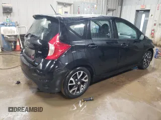 2016 Nissan Note S Plus with VIN 3N1CE2CP8GL392373, listed as a Copart auction lot 87381614 with 44,028 mi miles and Salvage Title. Bid and sale history available at DreamBid. Image 3.