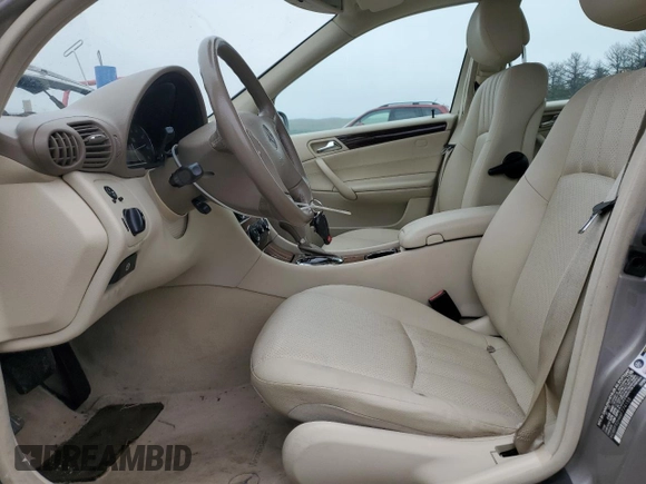 2006 Mercedes-Benz C 280 Luxury with VIN WDBRF92H46F774155, listed as a Copart auction lot 59687985 with 56,007 mi miles and Salvage title. Bid and sale history available at DreamBid. Image 7.