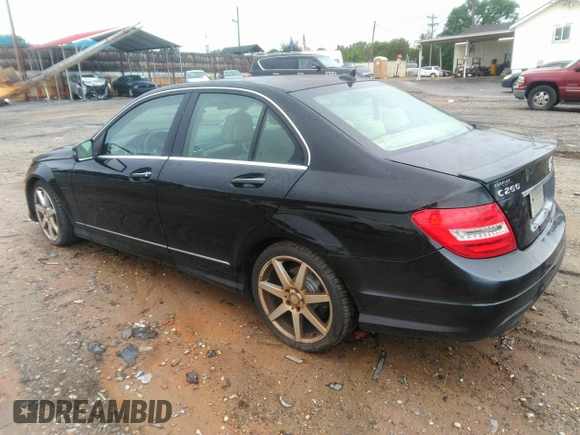 2014 Mercedes-Benz C 250 Sport with VIN WDDGF4HB7EA959297, listed as a IAAI auction lot 42320095 with 121,013 mi miles and . Bid and sale history available at DreamBid. Image 3.