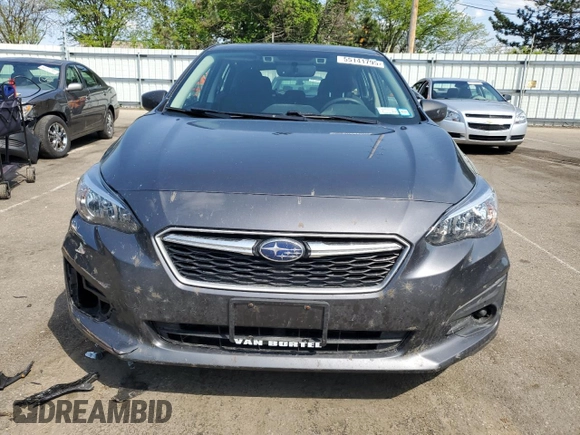 2019 Subaru Impreza with VIN 4S3GTAB6XK3719173, listed as a Copart auction lot 55141795 with 74,894 mi miles and Salvage title. Bid and sale history available at DreamBid. Image 5.