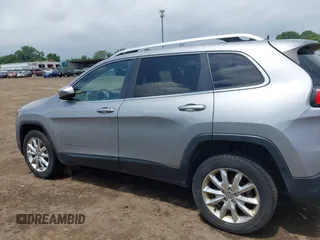 2016 Jeep Cherokee Limited with VIN 1C4PJLDB7GW164619, listed as a IAAI auction lot 42534654 with 252,788 mi miles and . Bid and sale history available at DreamBid. Image 14.