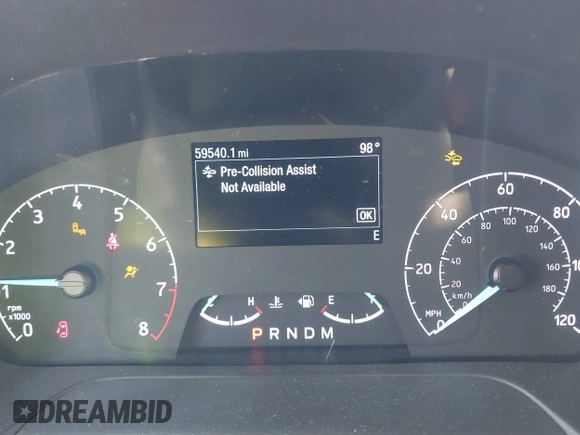 2020 Ford Transit Passenger XL with VIN 1FBAX2Y80LKA42137, listed as a IAAI auction lot 42802902 with 59,540 mi miles and . Bid and sale history available at DreamBid. Image 7.