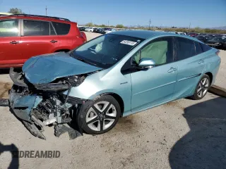 2018 Toyota Prius Two z VIN JTDKARFU5J3061347, wystawiony jako Copart lot #56581715 z przebiegiem 87 230 mil mil oraz Szkoda całkowita • Salvage title. Historia ofert i sprzedaży dostępna na DreamBid. Obrazek 1.
