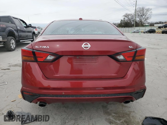 2019 Nissan Altima SL with VIN 1N4BL4EV4KC106633, listed as a Copart auction lot 46706995 with 221,278 mi miles and Salvage Title. Bid and sale history available at DreamBid. Image 6.
