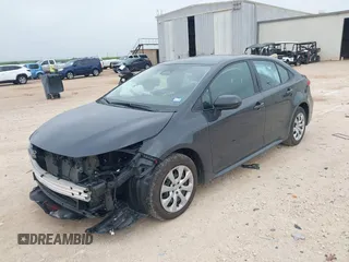 2024 Toyota Corolla LE with VIN 5YFB4MDE6RP103677, listed as a IAAI auction lot 42116151 with 51,076 mi miles. Bid and sale history available at carsss.com. Image 2.