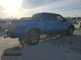 2014 Ford F-150 XL with VIN 1FTFW1ET7EKE30430, listed as a Copart auction lot 49553365 with 106,292 mi miles and Salvage Title. Bid and sale history available at carsss.com. Image 3.
