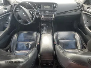 2014 Kia Cadenza Premium with VIN KNALN4D78E5124117, listed as a Copart auction lot 45187345 with 110,781 mi miles and Salvage Title. Bid and sale history available at carsss.com. Image 8.