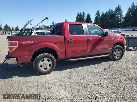 2013 Ford F-150 XL with VIN 1FTFW1EF1DFA75532, listed as a Copart auction lot 64324395 with 135,654 mi miles and Salvage title. Bid and sale history available at DreamBid. Image 3.
