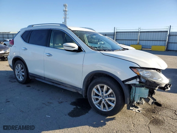 2017 Nissan Rogue S with VIN 5N1AT2MN3HC730360, listed as a Copart auction lot 88368455 with 166,786 mi miles and Salvage Title. Bid and sale history available at carsss.com. Image 4.