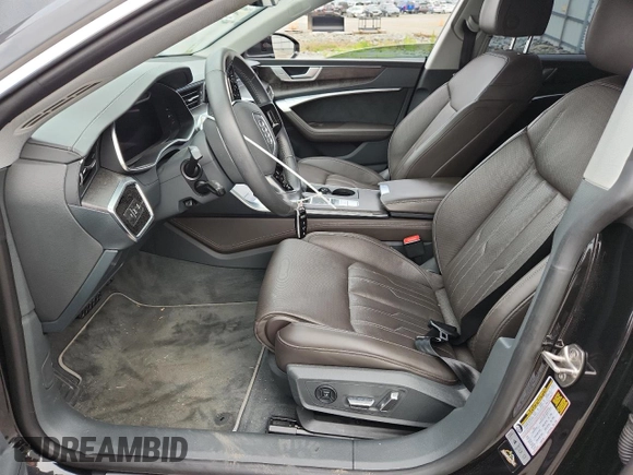 2019 Audi A7 Prestige with VIN WAUV2BF26KN076166, listed as a Copart auction lot 56740575 with 55,438 mi miles and Salvage title. Bid and sale history available at DreamBid. Image 7.
