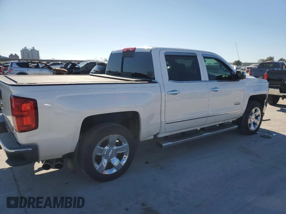 2017 Chevrolet Silverado 1500 LTZ with VIN 3GCPCSEJ6HG129354, listed as a Copart auction lot 80655804 with 78,556 mi miles and Salvage Title. Bid and sale history available at DreamBid. Image 3.