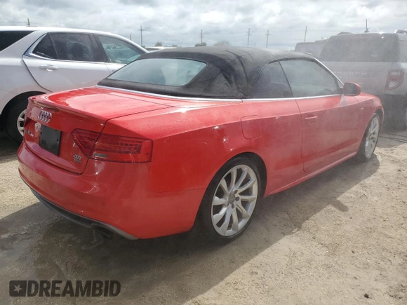 2016 Audi A5 Premium Plus with VIN WAUM2AFH6GN006703, listed as a Copart auction lot 74889044 with 0 mi miles and Non Repairable. Bid and sale history available at carsss.com. Image 3.